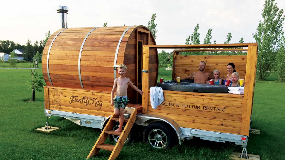 About Us The Funky Keg Winnipeg Hot Tub Rentals