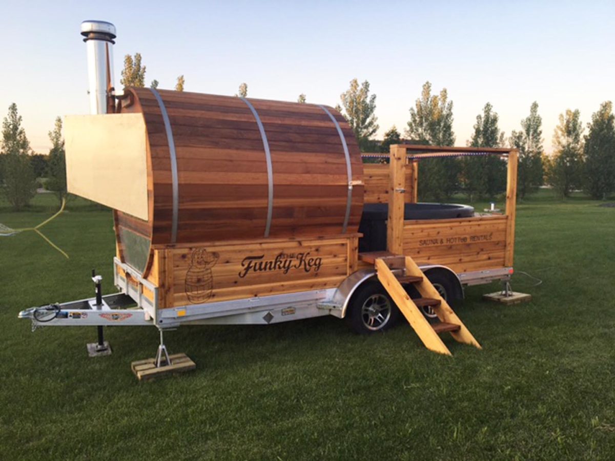 About Us The Funky Keg Winnipeg Hot Tub Rentals